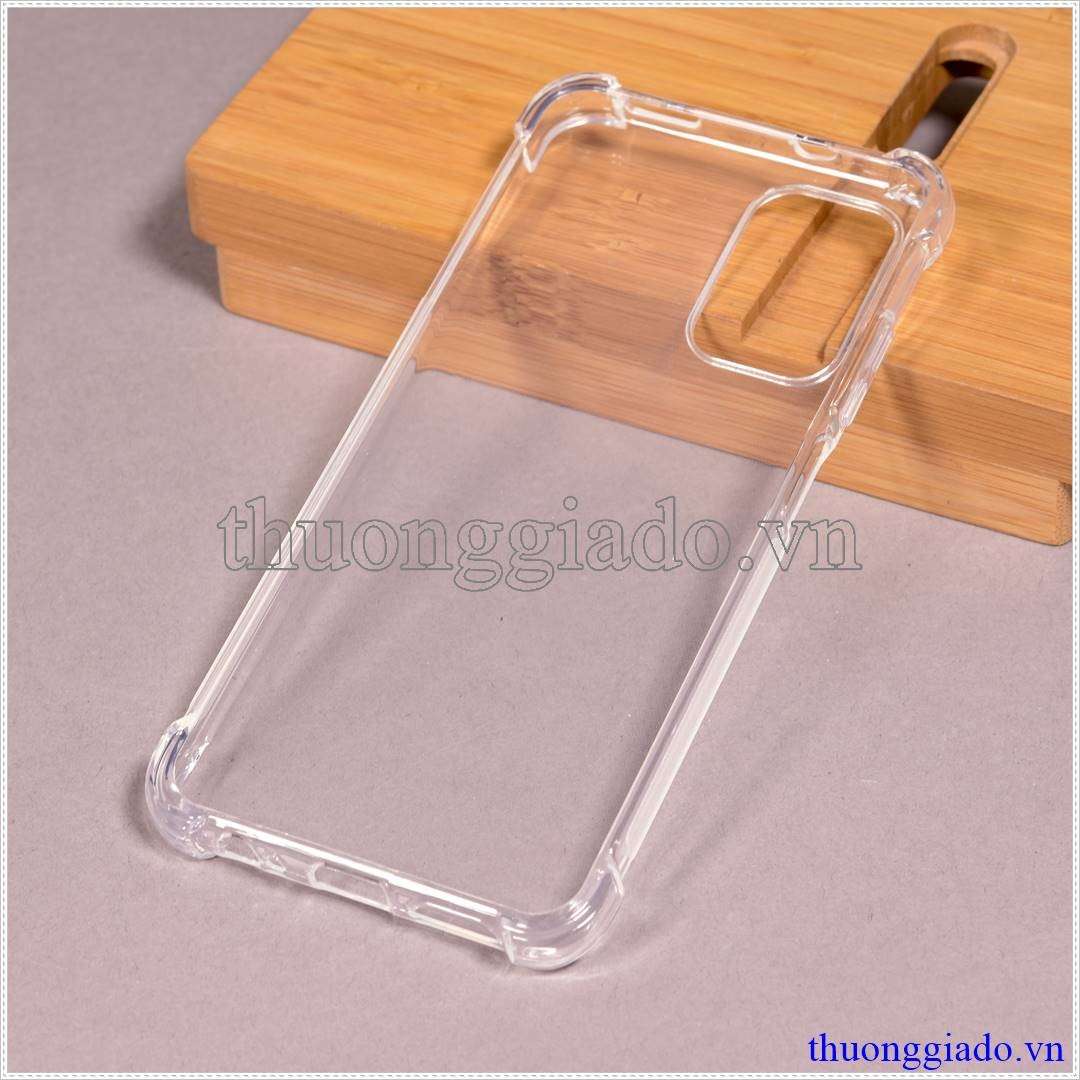 Ốp lưng dẻo Xiaomi Poco M5s (Ốp lưng Silicone trong suốt tăng cường chống sốc 4 góc)