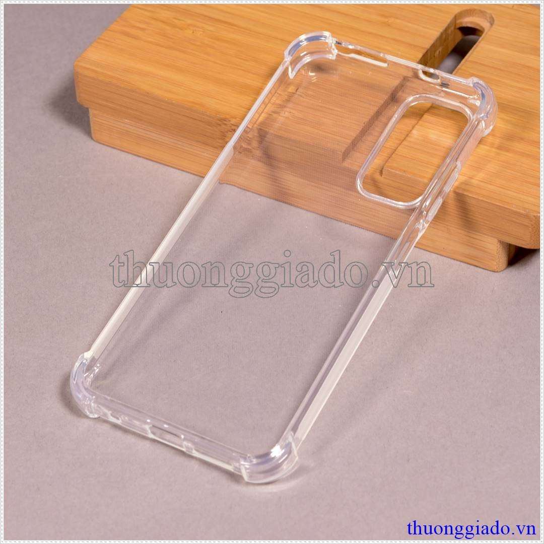 Ốp lưng dẻo Xiaomi Redmi Note 11 4G (Ốp lưng Silicone trong suốt tăng cường chống sốc 4 góc)