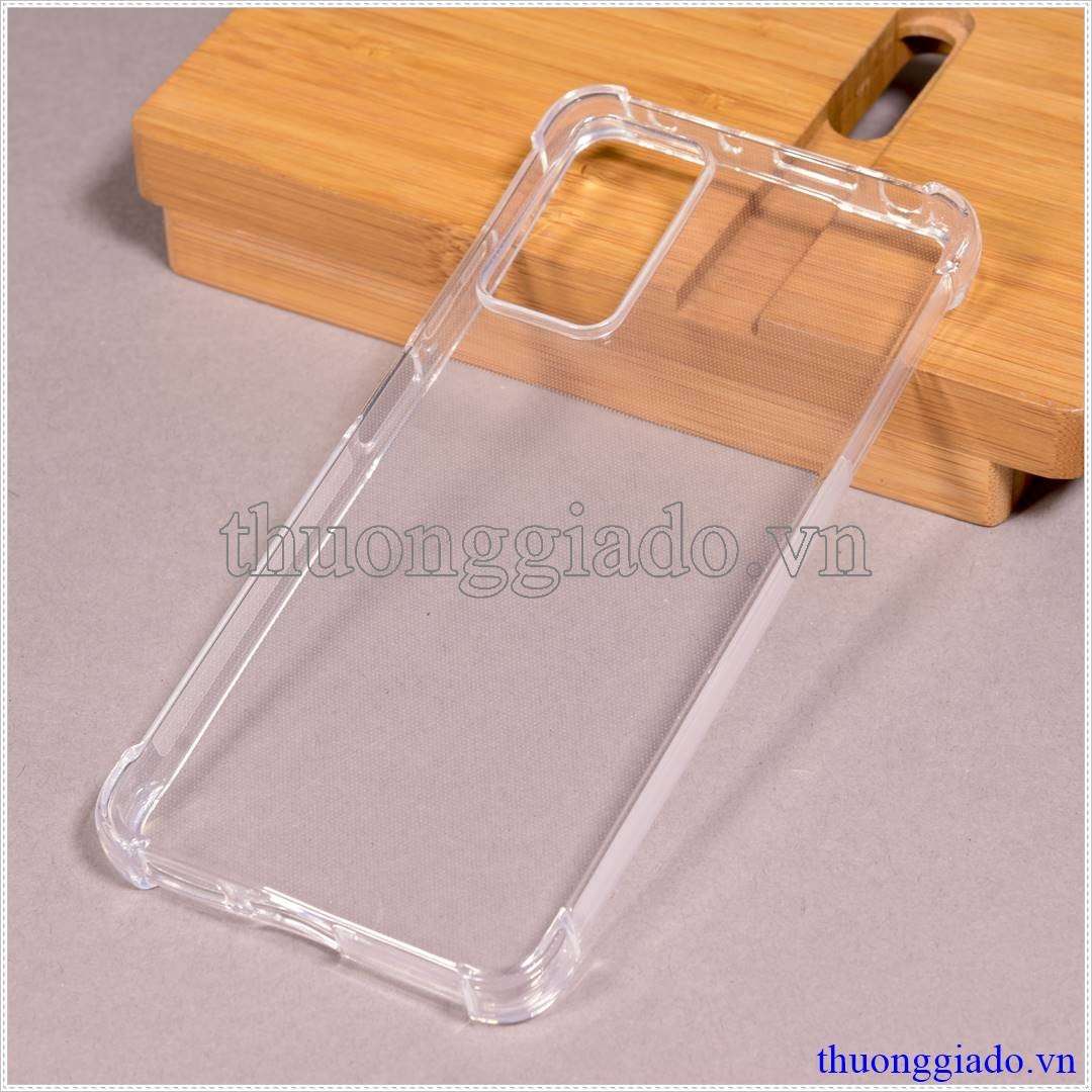 Ốp lưng dẻo Xiaomi Redmi Note 11 Pro (Ốp lưng Silicone trong suốt tăng cường chông sốc 4 góc)