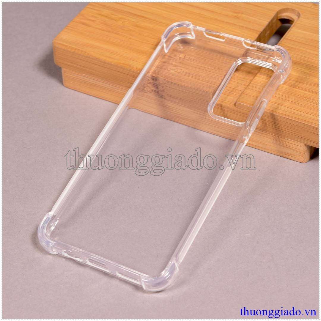 Ốp lưng dẻo Xiaomi Redmi Note 11T 5G (Ốp lưng Silicone trong suốt tăng cường chống sốc 4 góc)