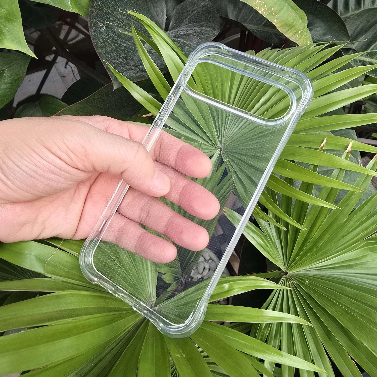 Ốp lưng Google Pixel 10 Pro XL (ốp silicone dẻo trong suốt tăng cường chống sốc 4 góc)