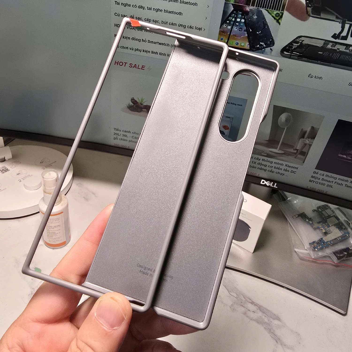 Ốp lưng kèm bút spen cho Samsung Galaxy Z Fold 6