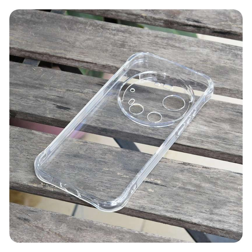 Ốp lưng Mi 17 Ultra (ốp silicone dẻo trong suốt, tăng cường chống sốc 4 góc)