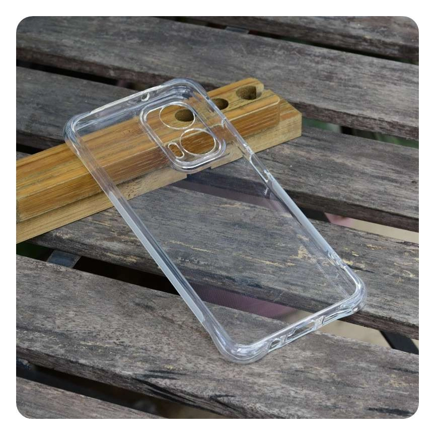 Ốp lưng Motorola Moto G35 5G (ốp silicone dẻo trong suốt, tăng cường chống sốc 4 góc