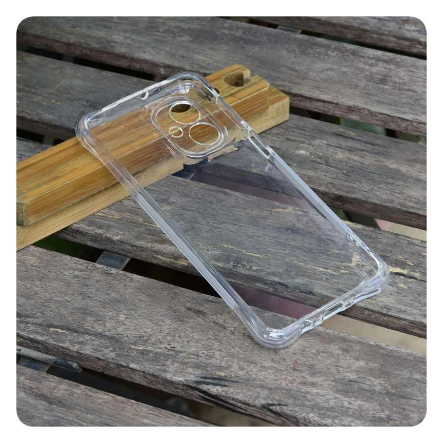 Ốp lưng Motorola Moto G55 5G (ốp silicone dẻo trong suốt, tăng cường chống sốc 4 góc