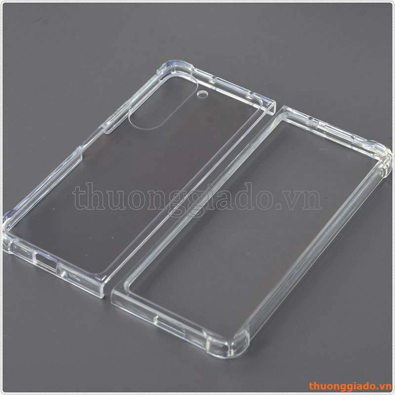 Ốp lưng nhựa cứng trong suốt Samsung Galaxy Z Fold 5