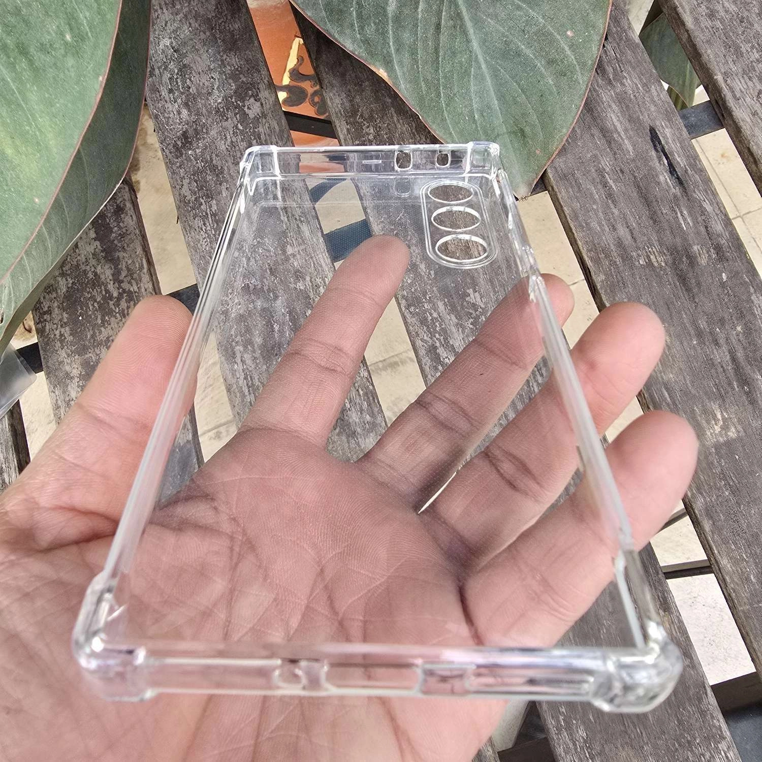Ốp lưng ZTE Nubia Red Magic 10 Air / RedMagic 10 Air (ốp silicone dẻo trong suốt tăng cường chống sốc 4 góc)