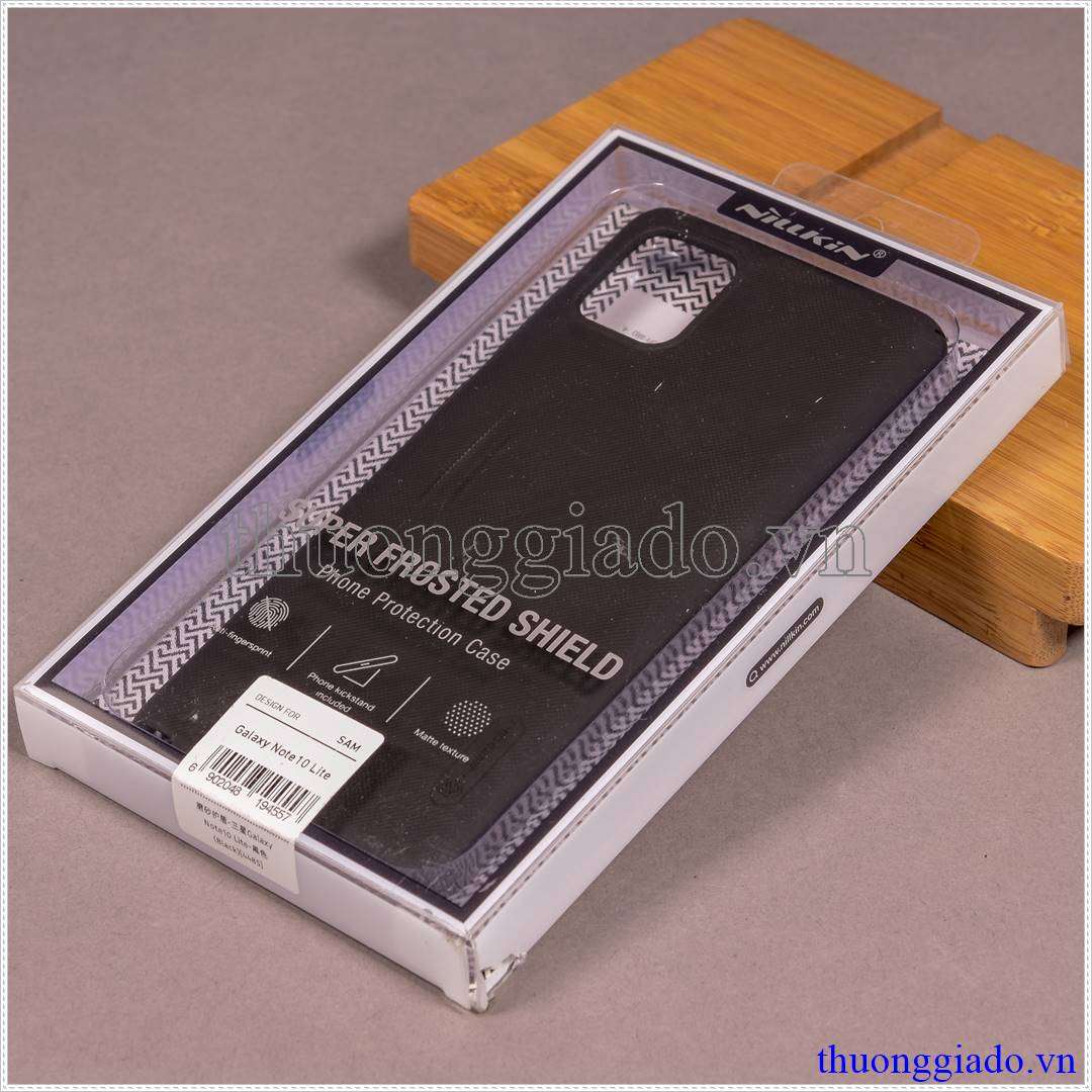 Ốp lưng Samsung Galaxy Note 10 Lite (Ốp nhựa cứng, hiệu Nillkin)