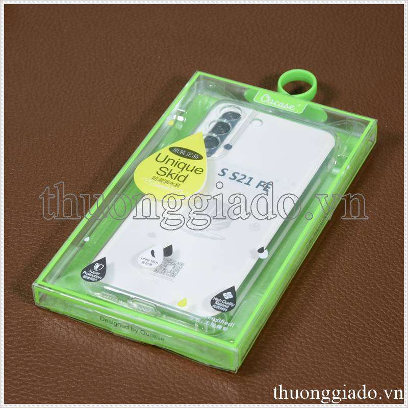 Ốp lưng Samsung Galaxy S21 FE (ốp dẻo trong suốt, hiệu Vu Case)