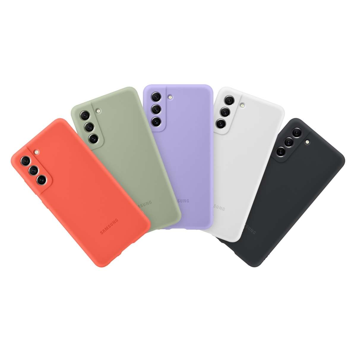 Ốp lưng Samsung Galaxy S21 FE, S21FE Silicone Cover Chính Hãng
