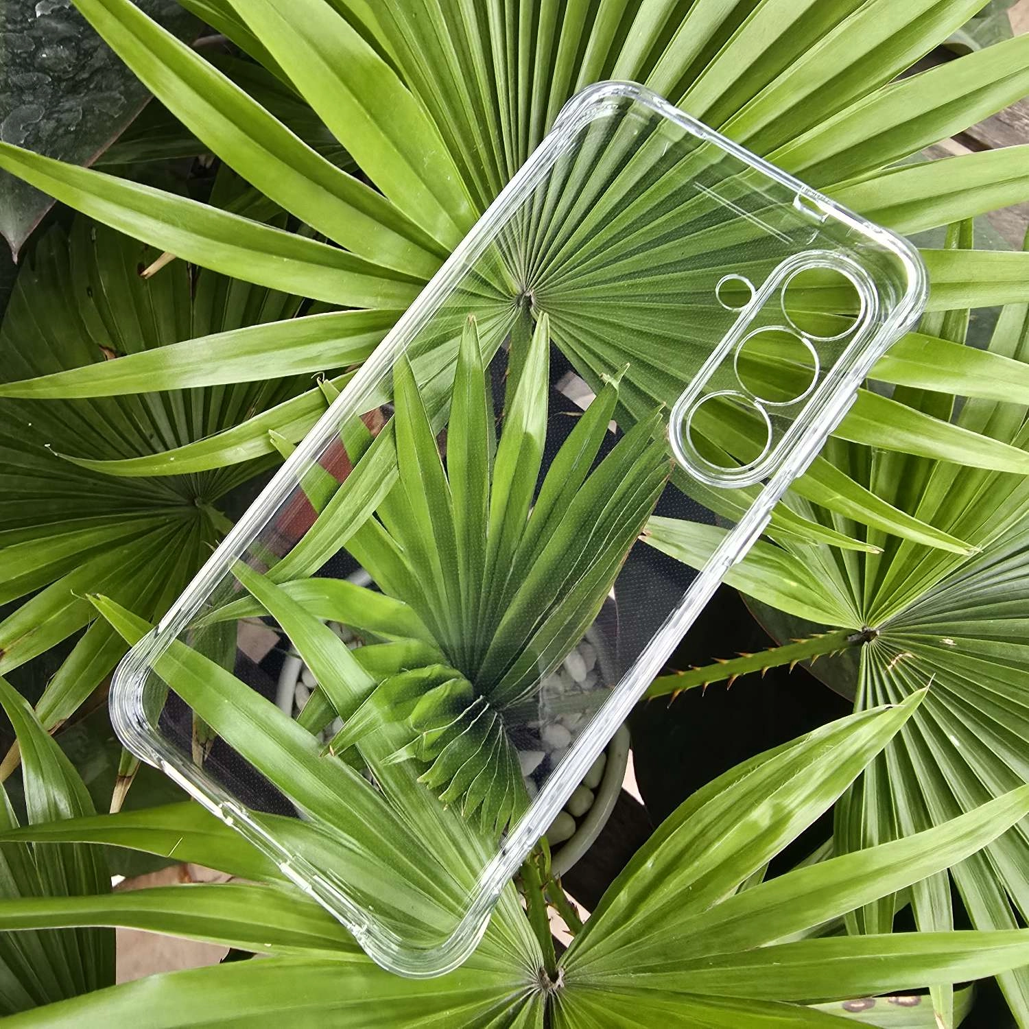 Ốp lưng Samsung Galaxy S25 FE (ốp dẻo silicone trong suốt tăng cường chống sốc 4 góc)