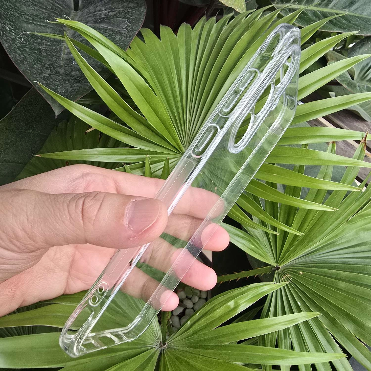 Ốp lưng Samsung Galaxy S25 FE (ốp dẻo silicone trong suốt tăng cường chống sốc 4 góc)