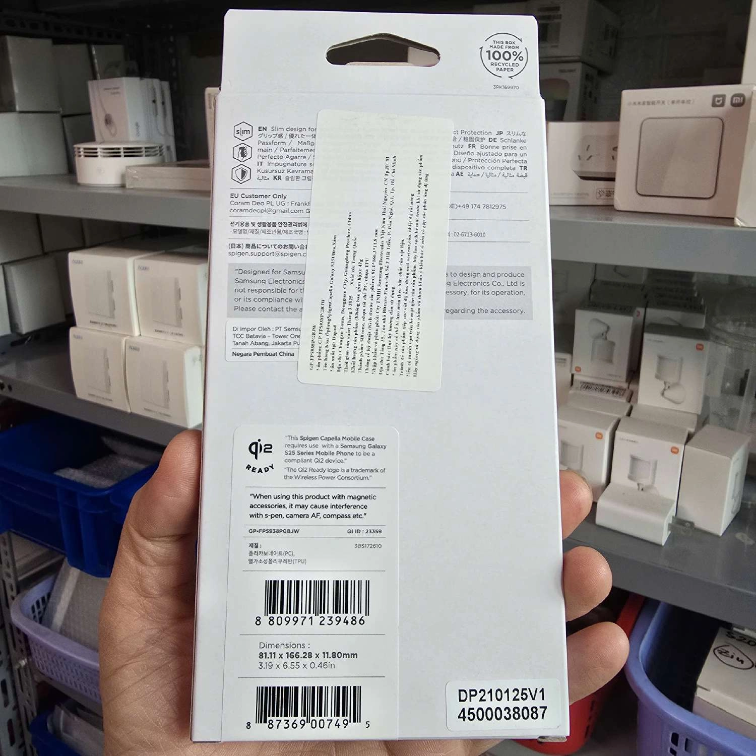 Ốp lưng Samsung Galaxy S25 Ultra Spigen Capella hỗ trợ Magsafe