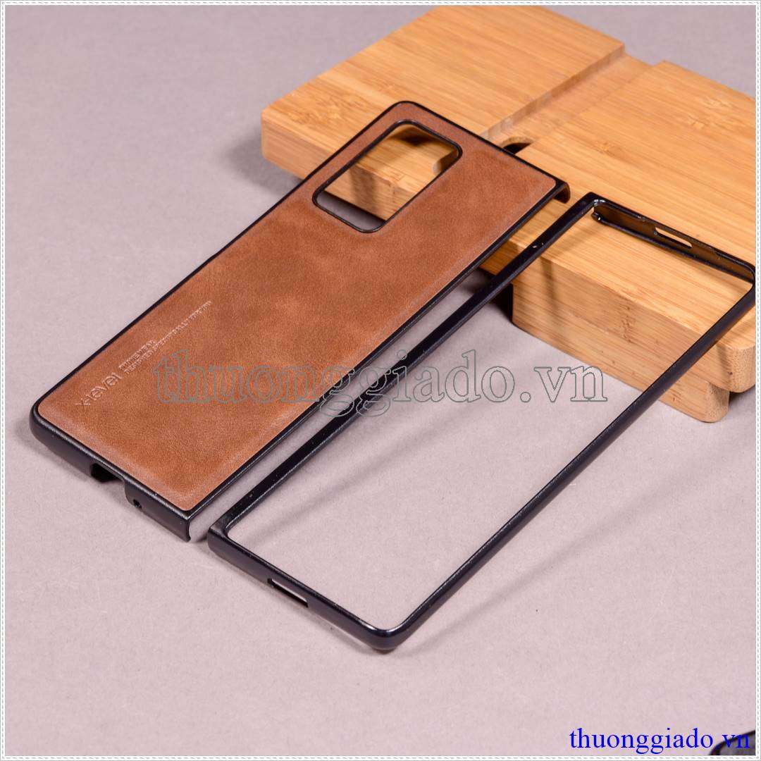 Ốp lưng Samsung Galaxy Z Fold 2 (Ốp giả da, hiệu X Level)