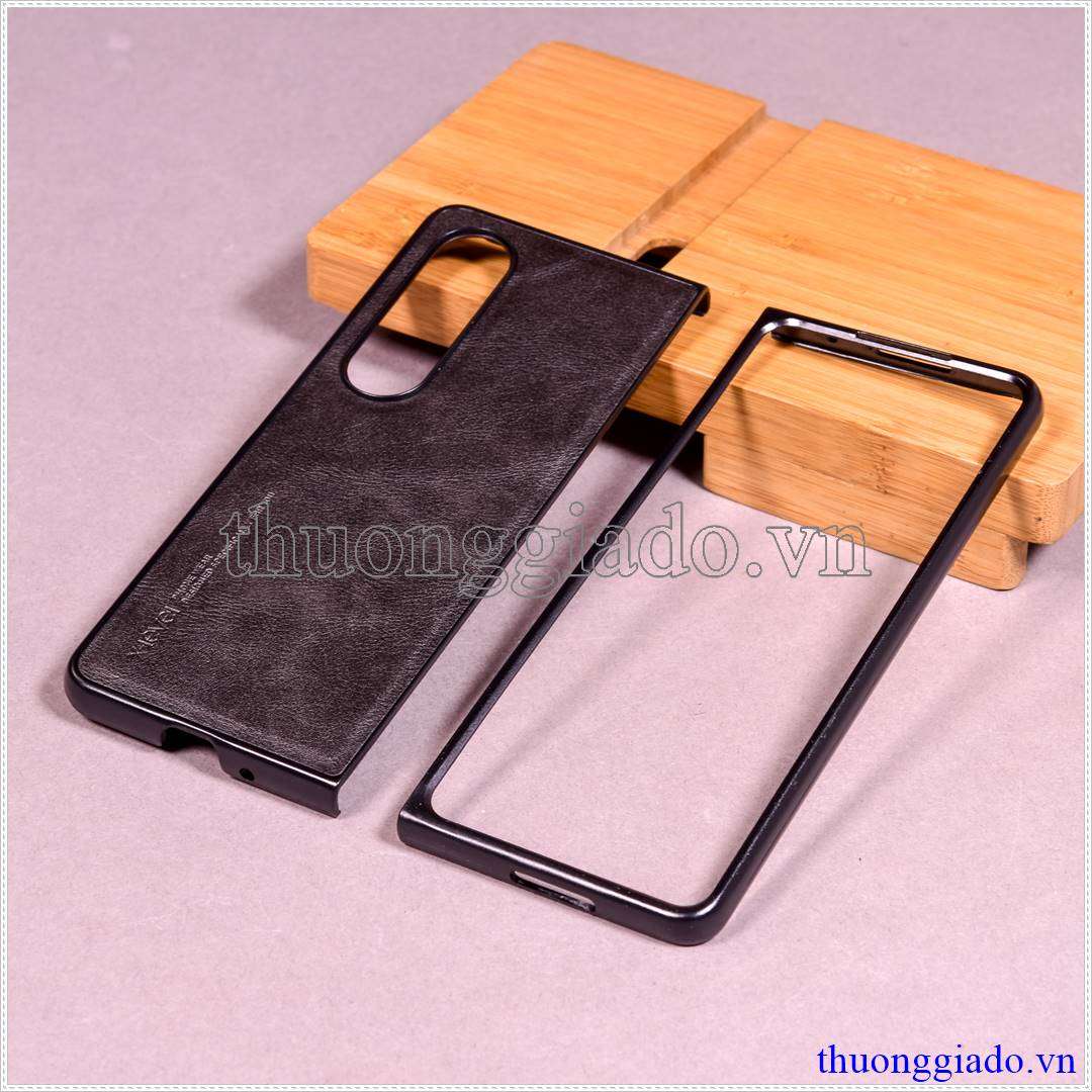 Ốp lưng Samsung Galaxy Z Fold 4 (Ốp giả da, hiệu X Level)