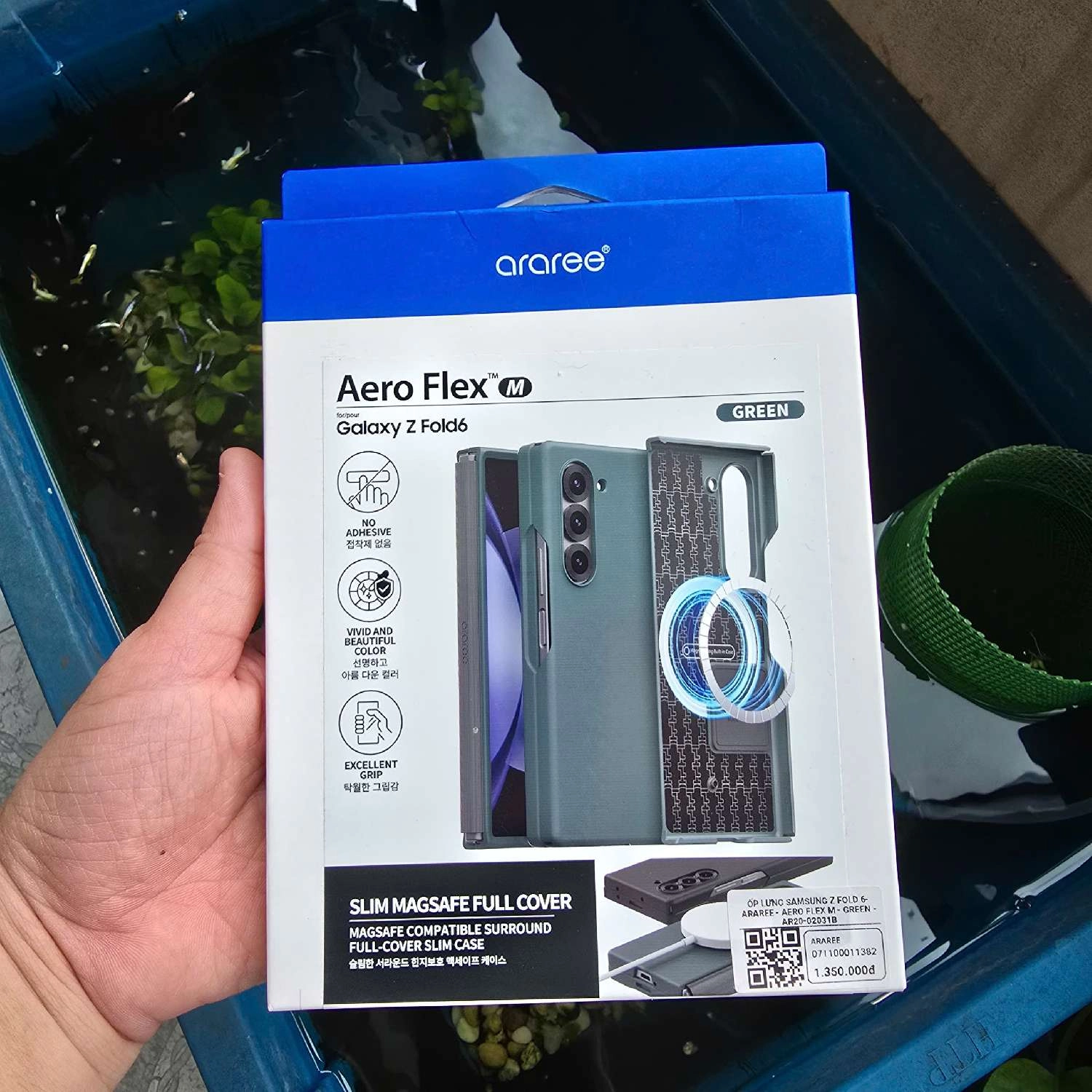Ốp lưng Samsung Galaxy Z Flip 6 Araree Aero Flex M Chính Hãng	