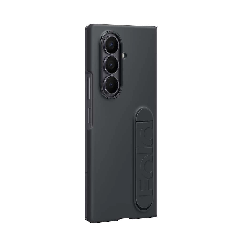 Ốp lưng Samsung Galaxy Z Fold 7 Silicone Stand Protective Case chính hãng (kèm 2 miếng dán màn hình)