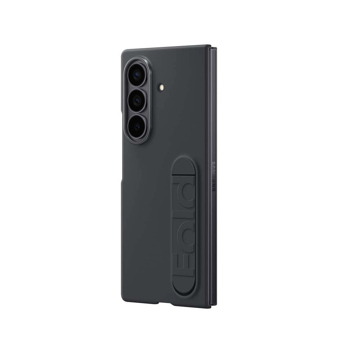 Ốp lưng Samsung Galaxy Z Fold 7 Silicone Stand Protective Case chính hãng (kèm 2 miếng dán màn hình)