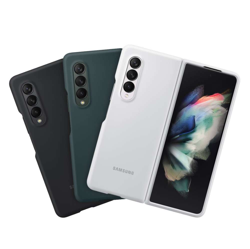 Ốp lưng Samsung Galaxy Z Fold3 Silicone Cover Chính Hãng
