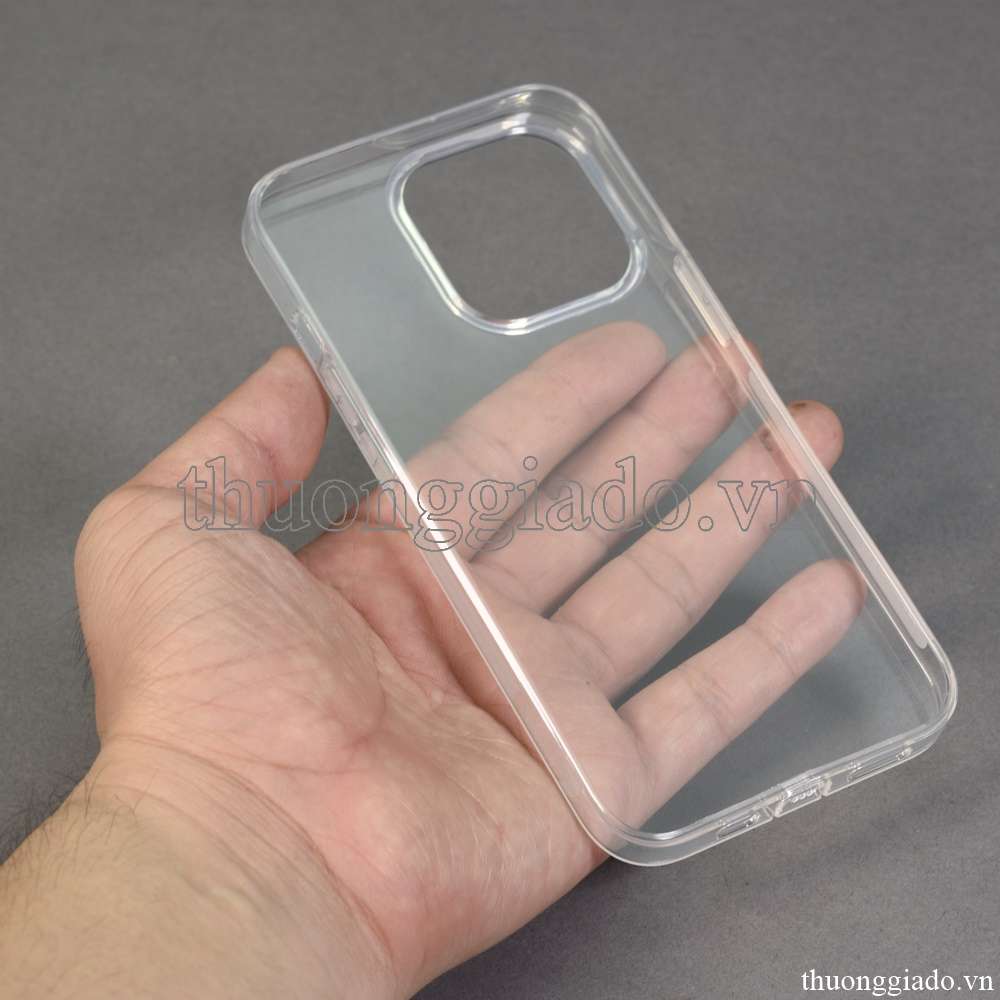 Ốp lưng silicone iphone 13 pro ốp dẻo trong suốt