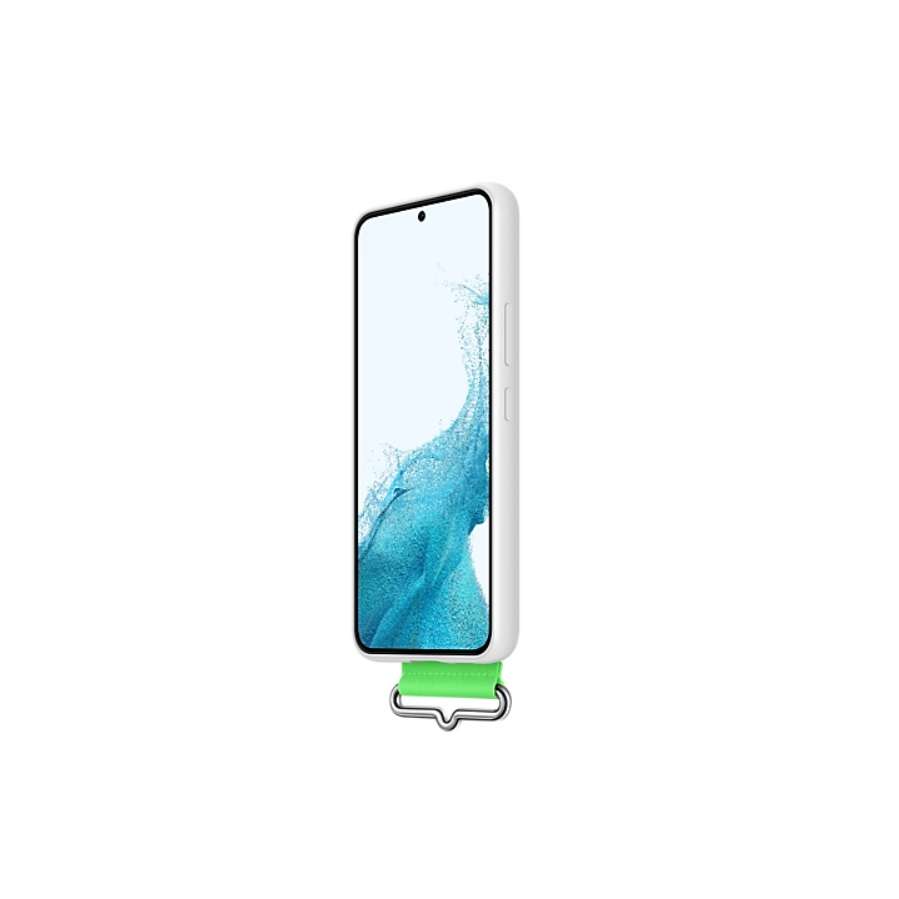 Ốp lưng Silicone Samsung Galaxy S22 5G kèm dây đeo chính hãng 