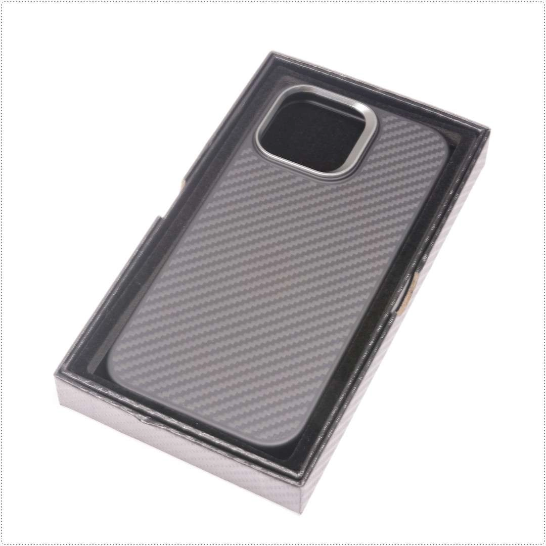 Ốp lưng sợi Aramid cho iPhone 16 Pro Max, 16 Pro  (ốp kín hết cả khung viền)