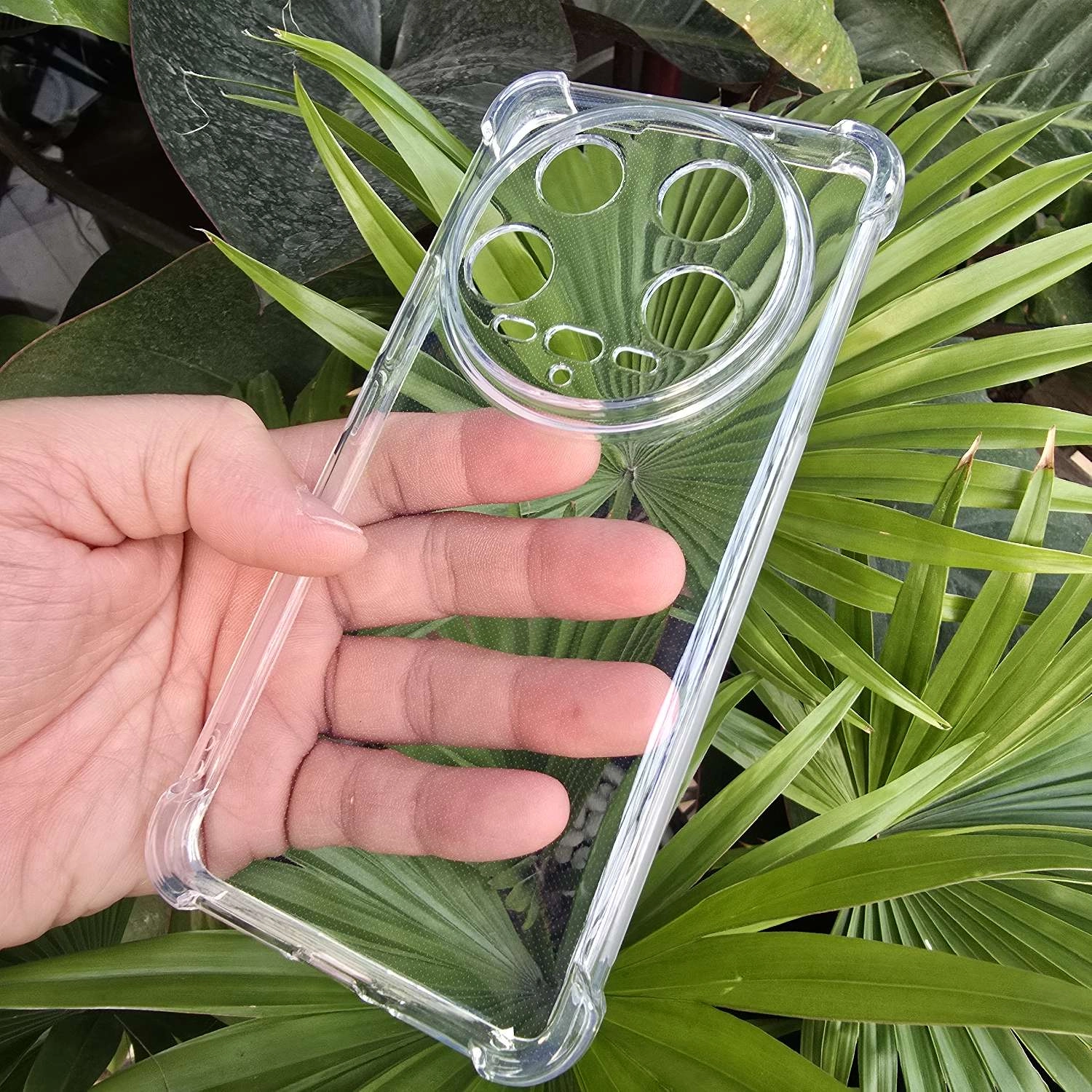 Ốp lưng Xiaomi 14 Ultra (ốp dẻo silicone trong suốt, tăng cường chống sốc 4 góc)