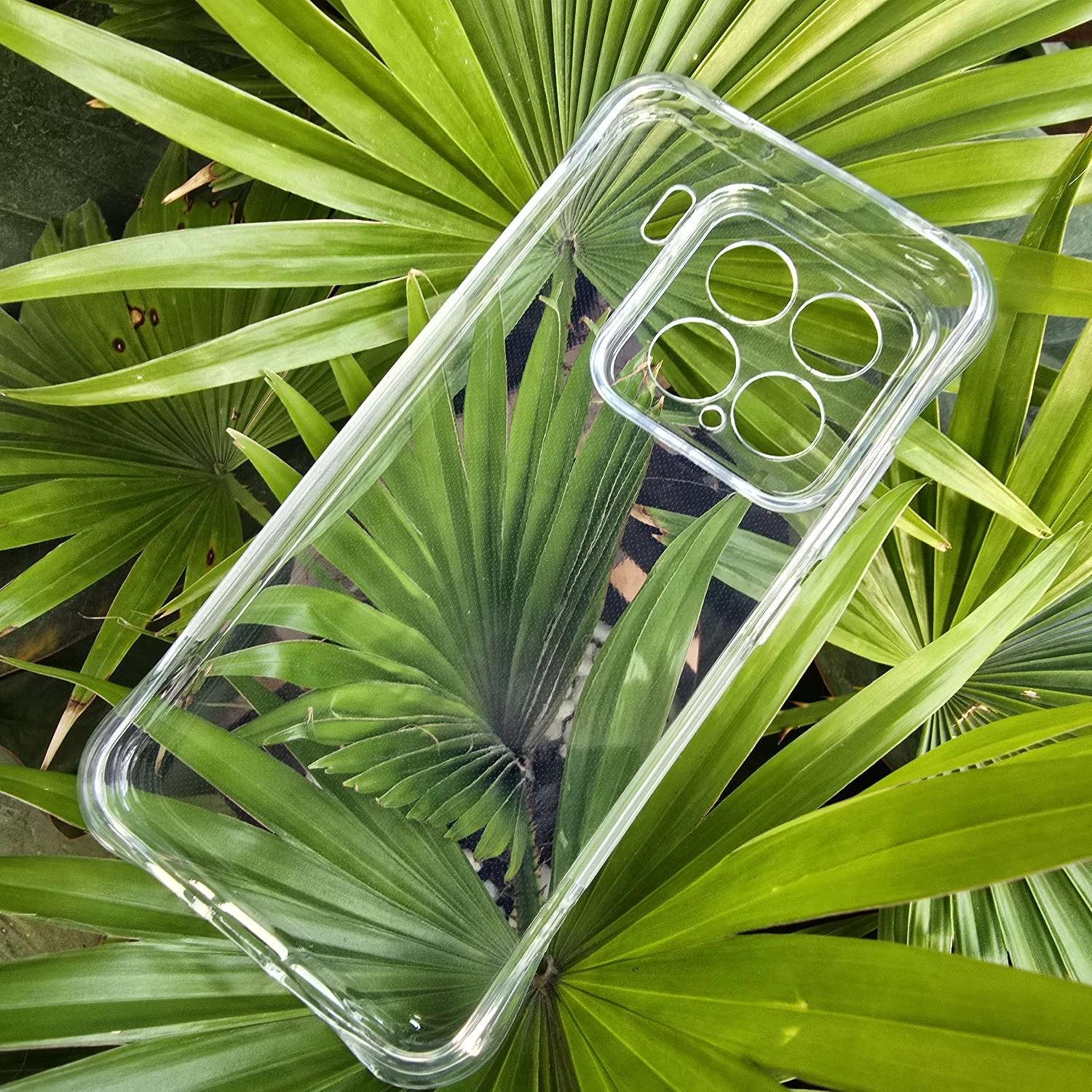 Ốp lưng Xiaomi 15 5G (ốp dẻo silicone trong suốt, tăng cường chống sốc 4 góc)