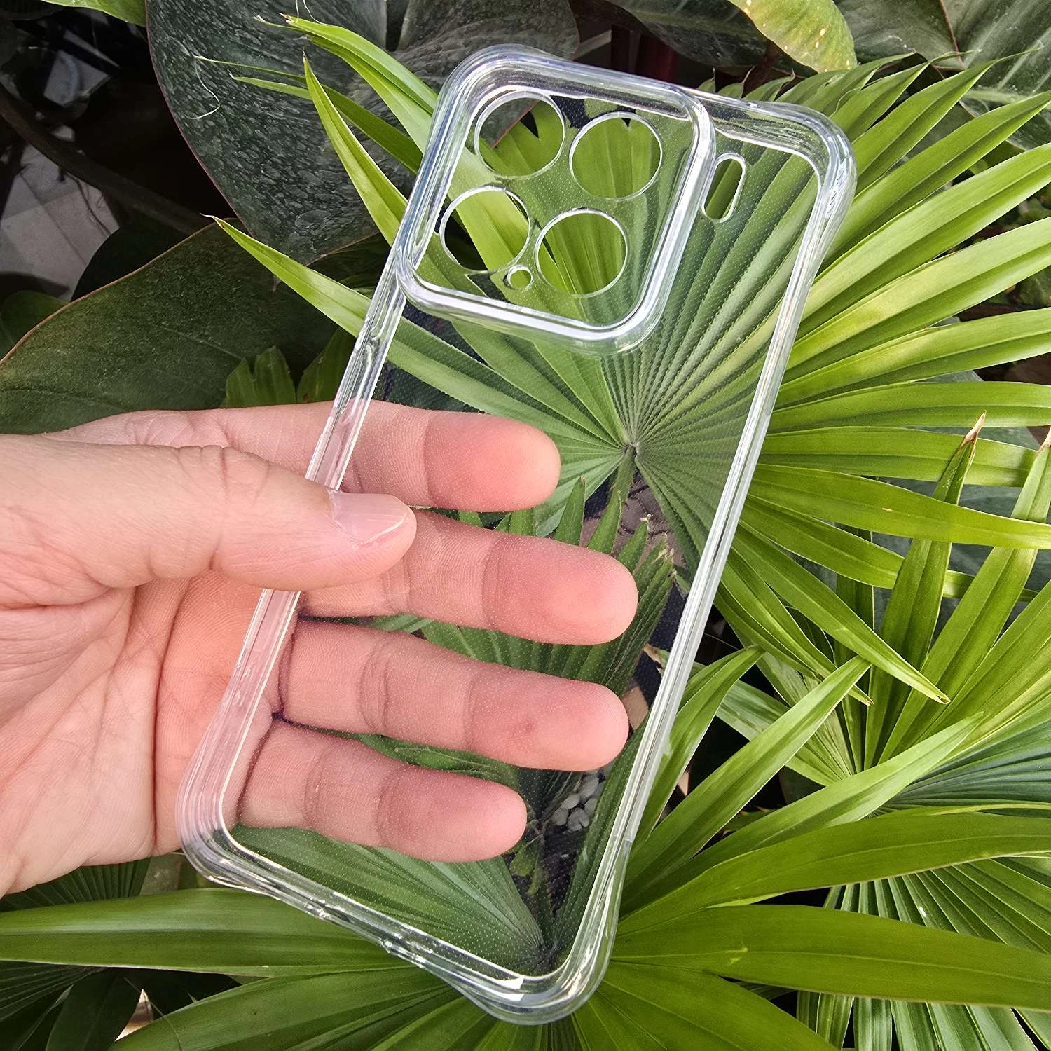 Ốp lưng Xiaomi 15 5G (ốp dẻo silicone trong suốt, tăng cường chống sốc 4 góc)