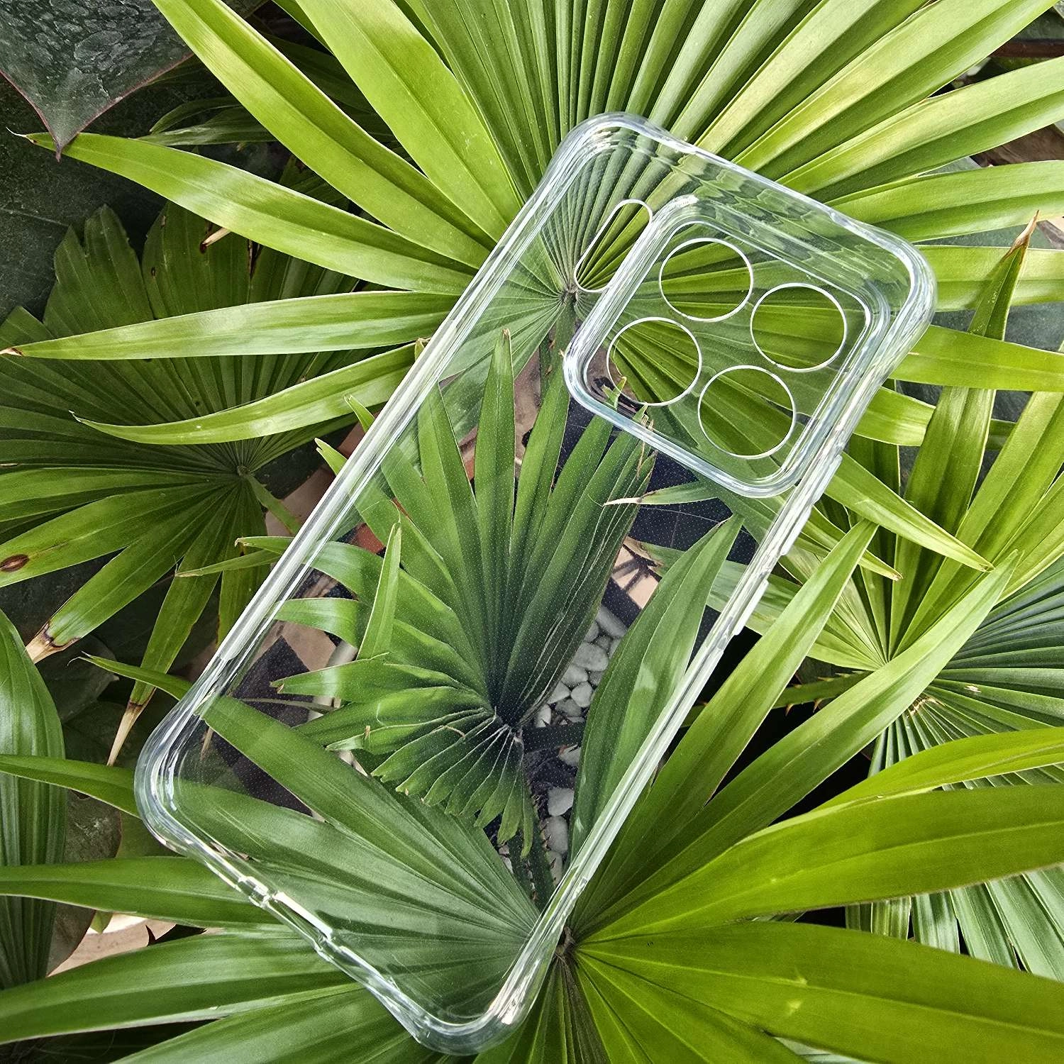 Ốp lưng Xiaomi 15S Pro 5G (ốp dẻo silicone trong suốt, tăng cường chống sốc 4 góc)