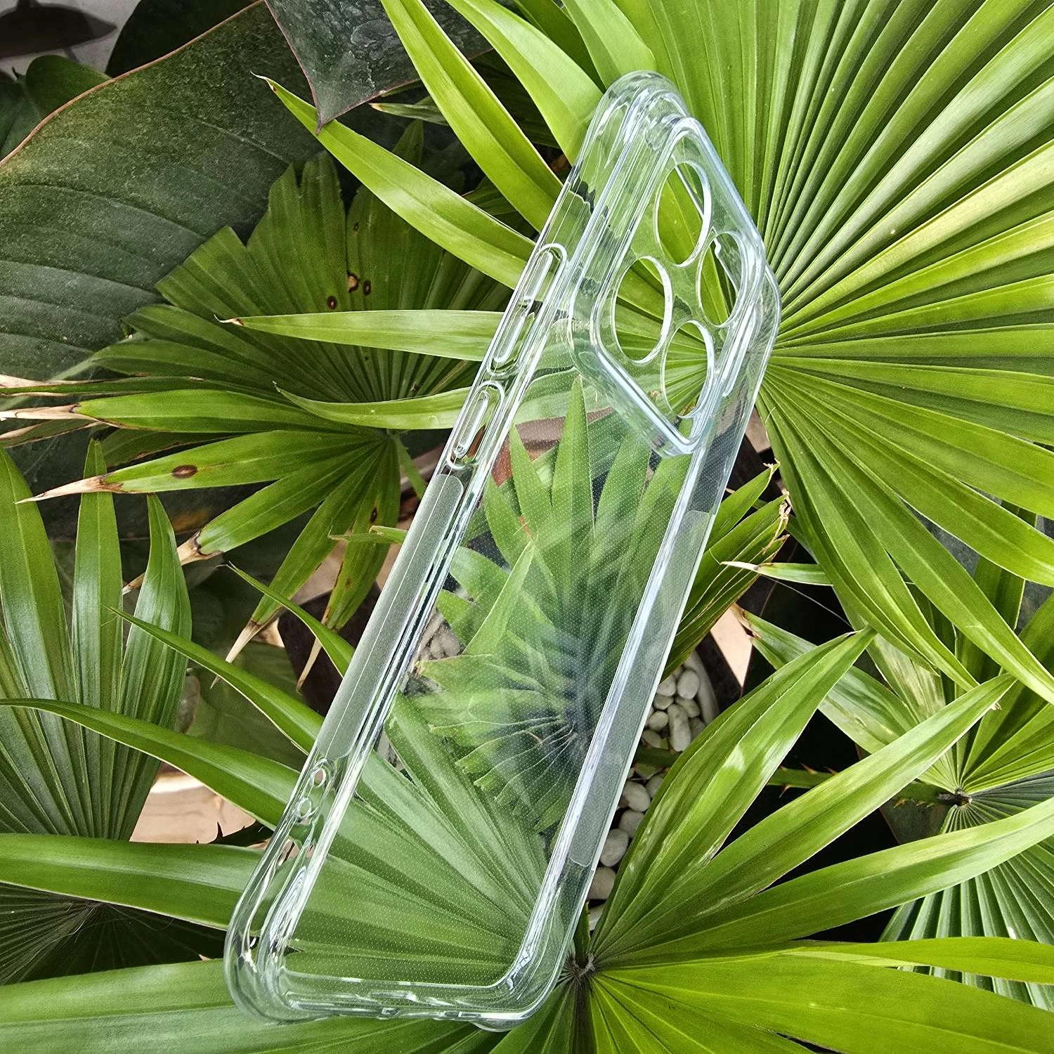 Ốp lưng Xiaomi 15S Pro 5G (ốp dẻo silicone trong suốt, tăng cường chống sốc 4 góc)