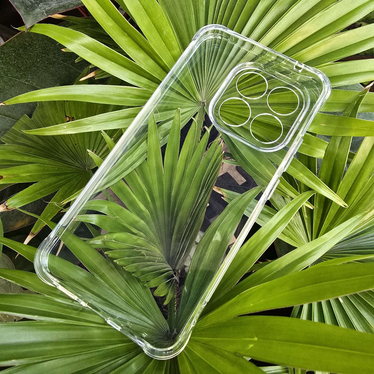 Ốp lưng Xiaomi 15T 5G (ốp dẻo silicone trong suốt, tăng cường chống sốc 4 góc)