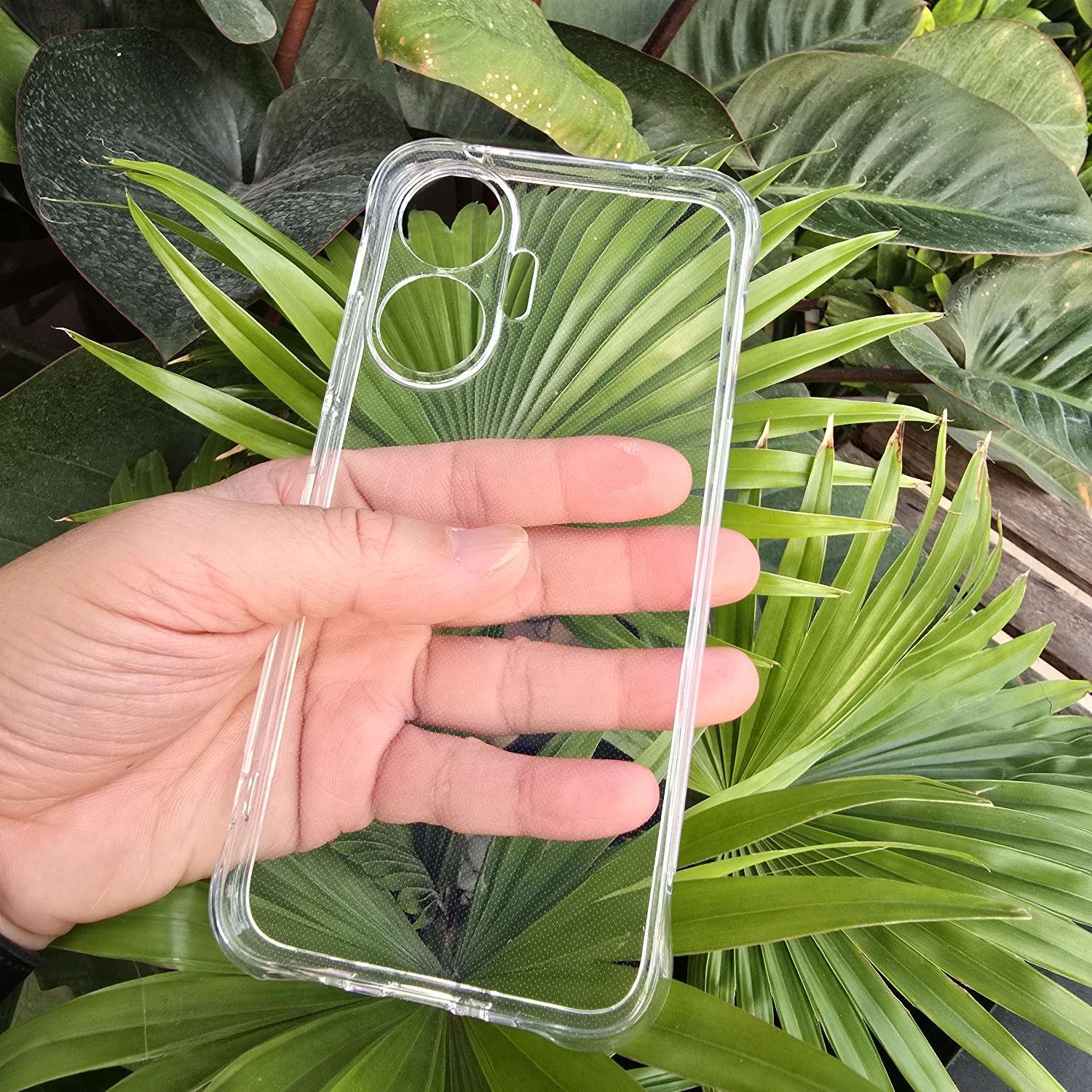 Ốp lưng Xiaomi POCO F7 5G (ốp dẻo silicone trong suốt, tăng cường chống sốc 4 góc)