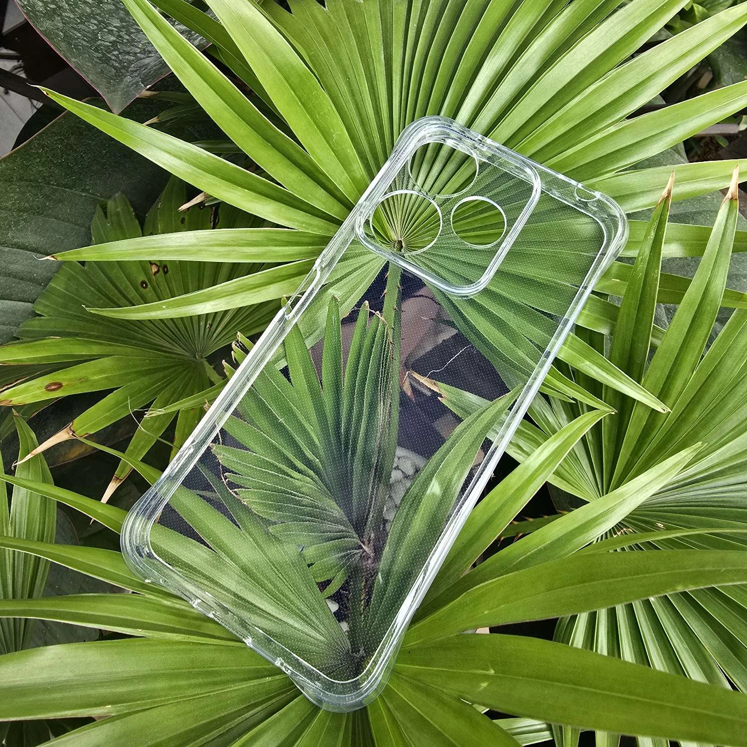 Ốp lưng Xiaomi Redmi 13X (ốp silicone dẻo trong suốt, tăng cường chống sốc 4 góc)