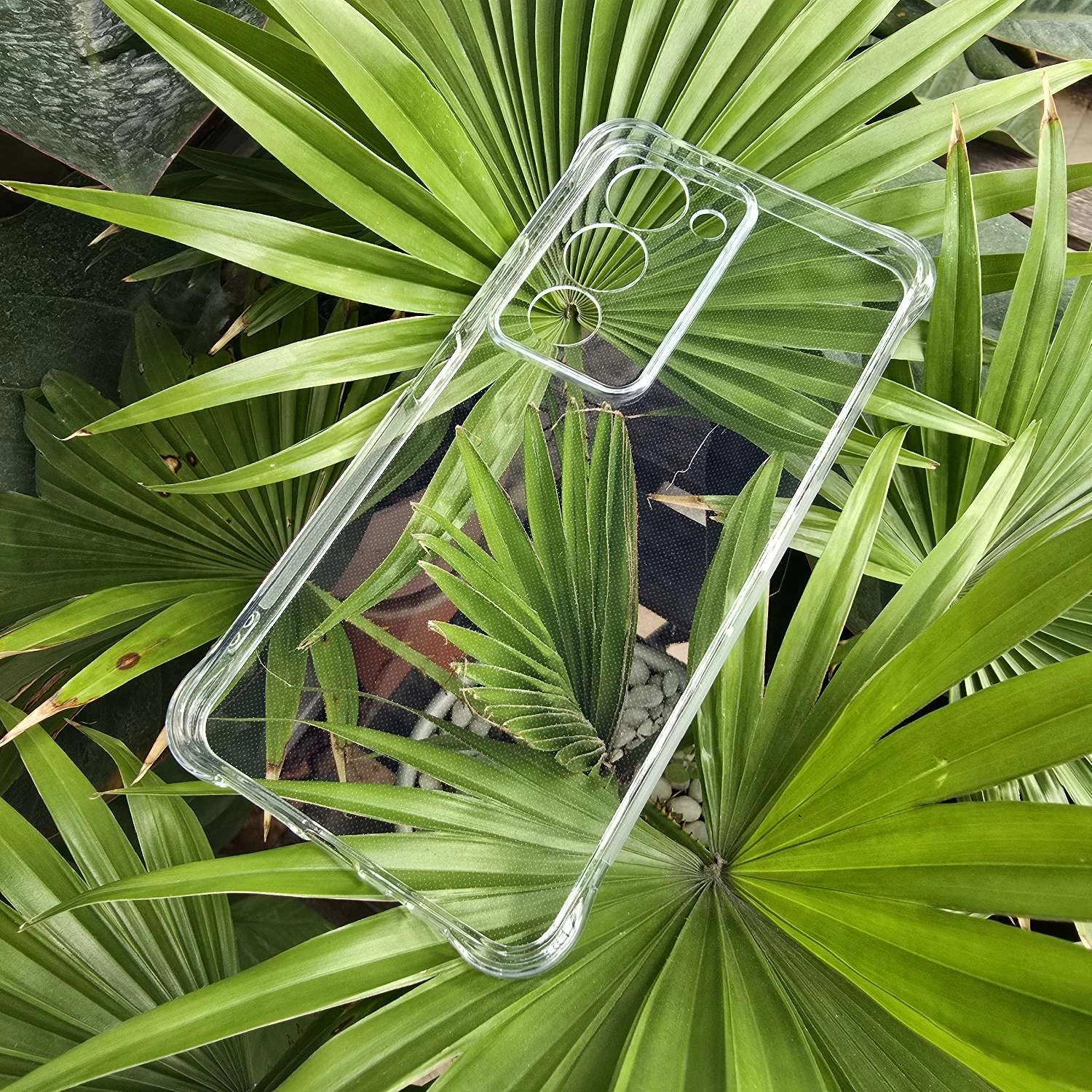 Ốp lưng Xiaomi Redmi 15 bản 4G/5G (ốp silicone dẻo trong suốt, tăng cường chống sốc 4 góc)