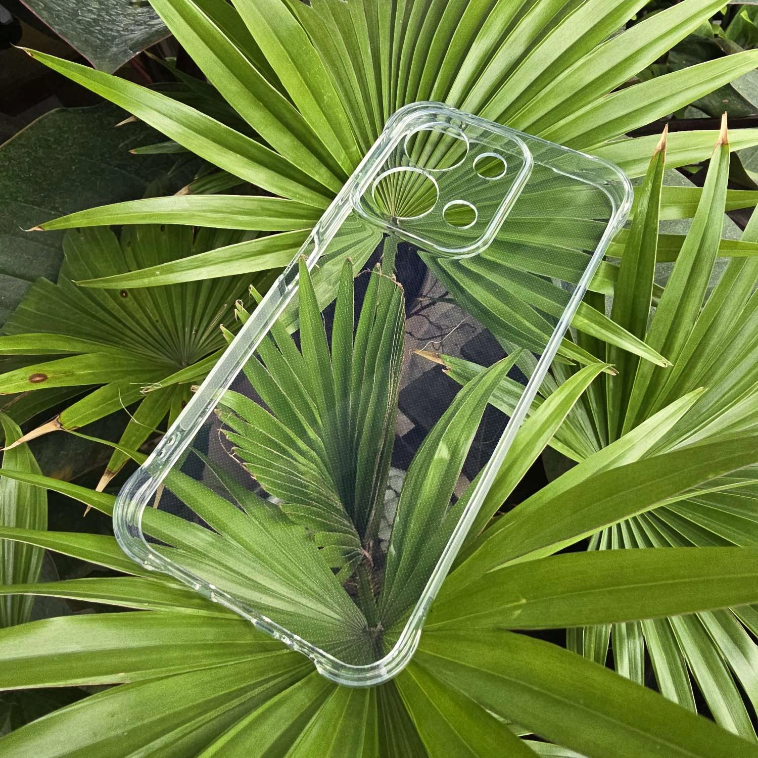 Ốp lưng Xiaomi Redmi 15C bản 4G/5G (ốp silicone dẻo trong suốt, tăng cường chống sốc 4 góc)