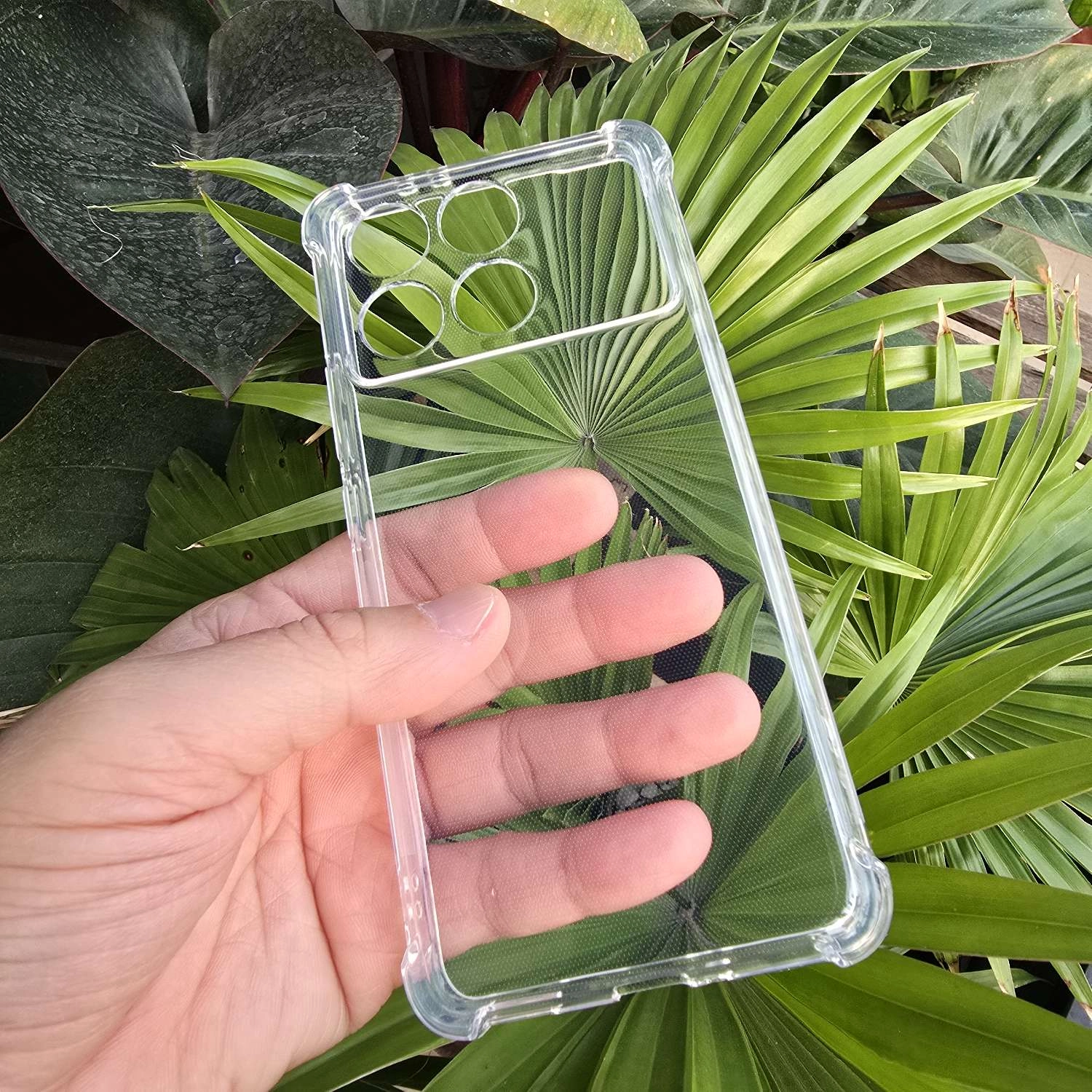 Ốp lưng Xiaomi Redmi K70 5G / POCO F6 Pro 5G (ốp silicone dẻo trong suốt tăng cường chống sốc 4 góc)