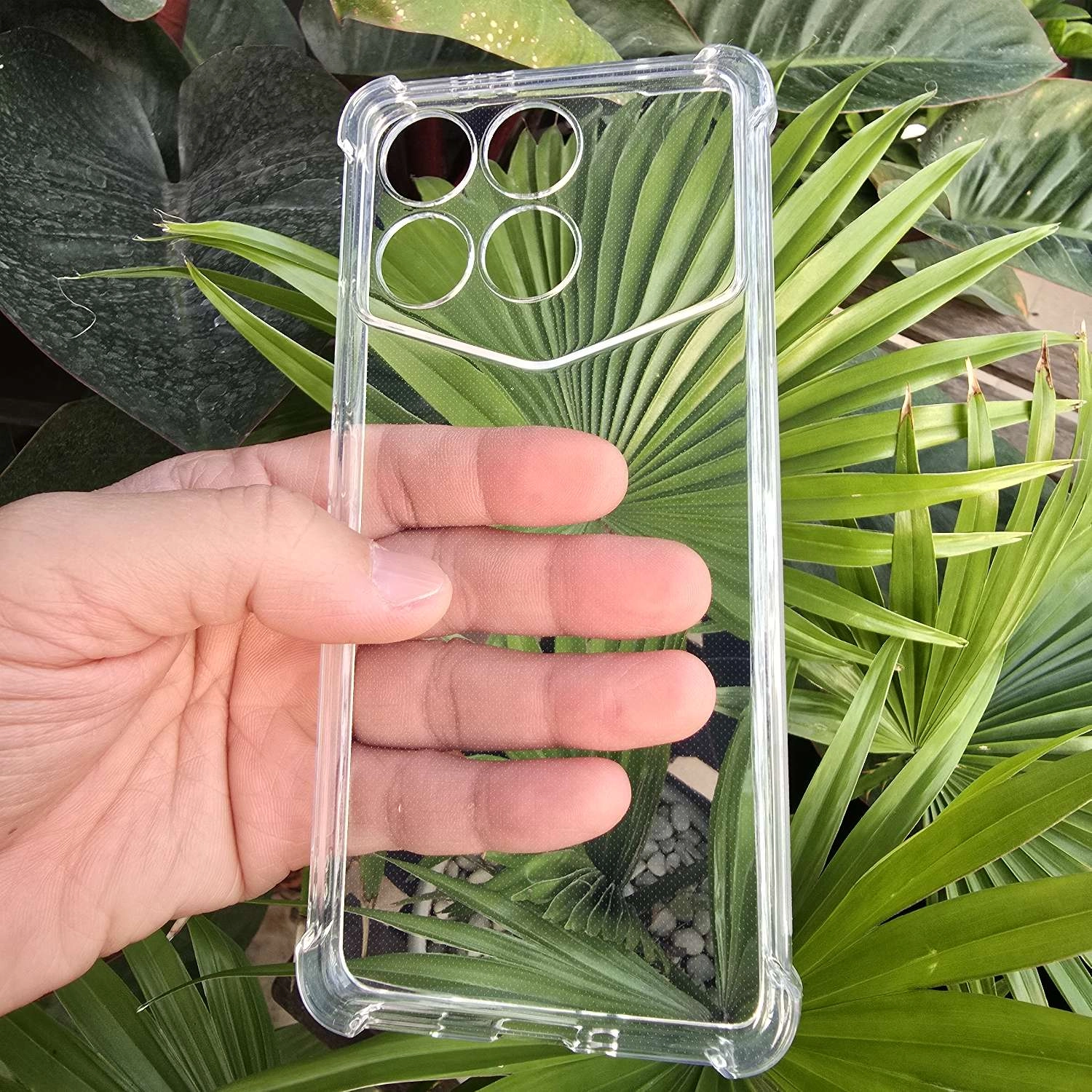 Ốp lưng Xiaomi Redmi K70 Pro 5G (ốp silicone dẻo trong suốt, tăng cường chống sốc 4 góc)