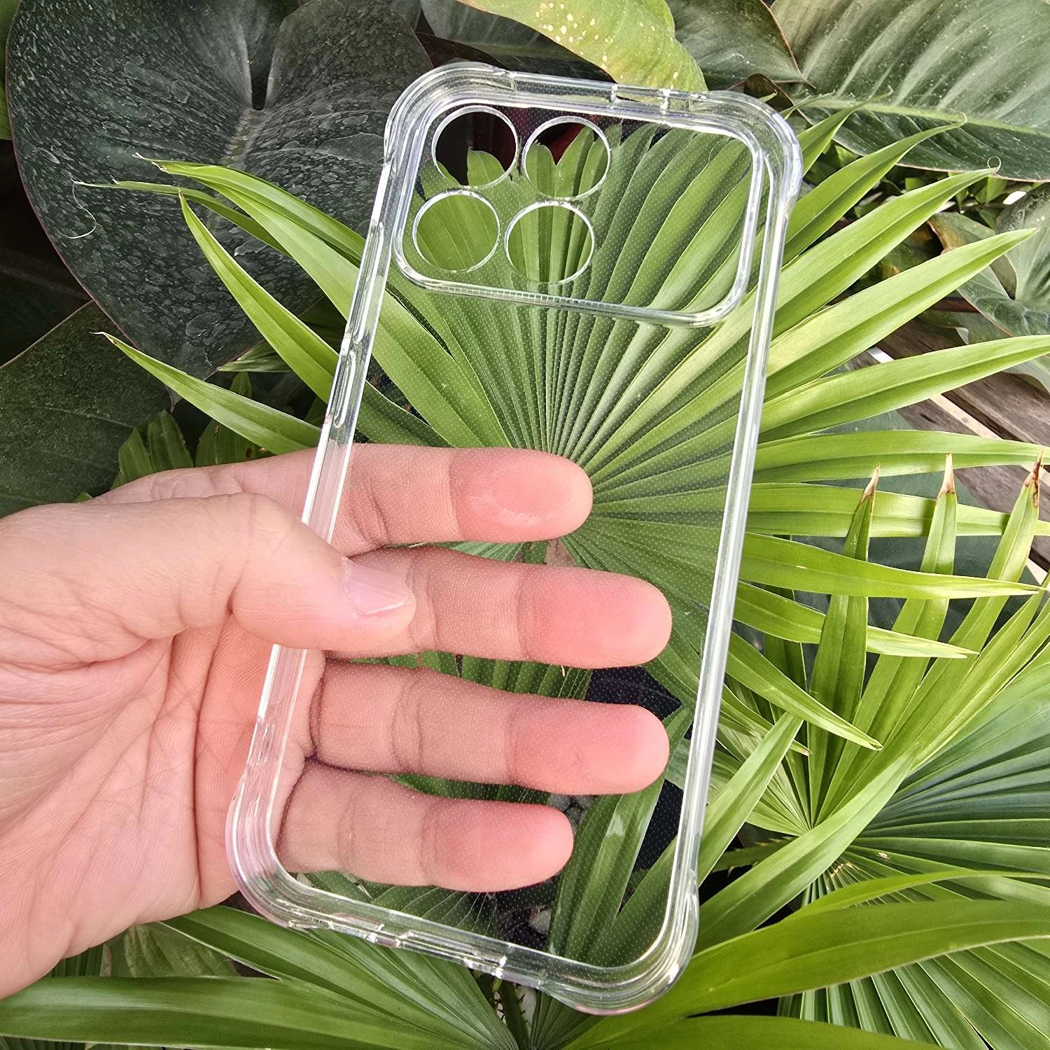 Ốp lưng Xiaomi Redmi K90 / POCO F8 Pro (ốp silicone dẻo trong suốt tăng cường chống sốc 4 góc)