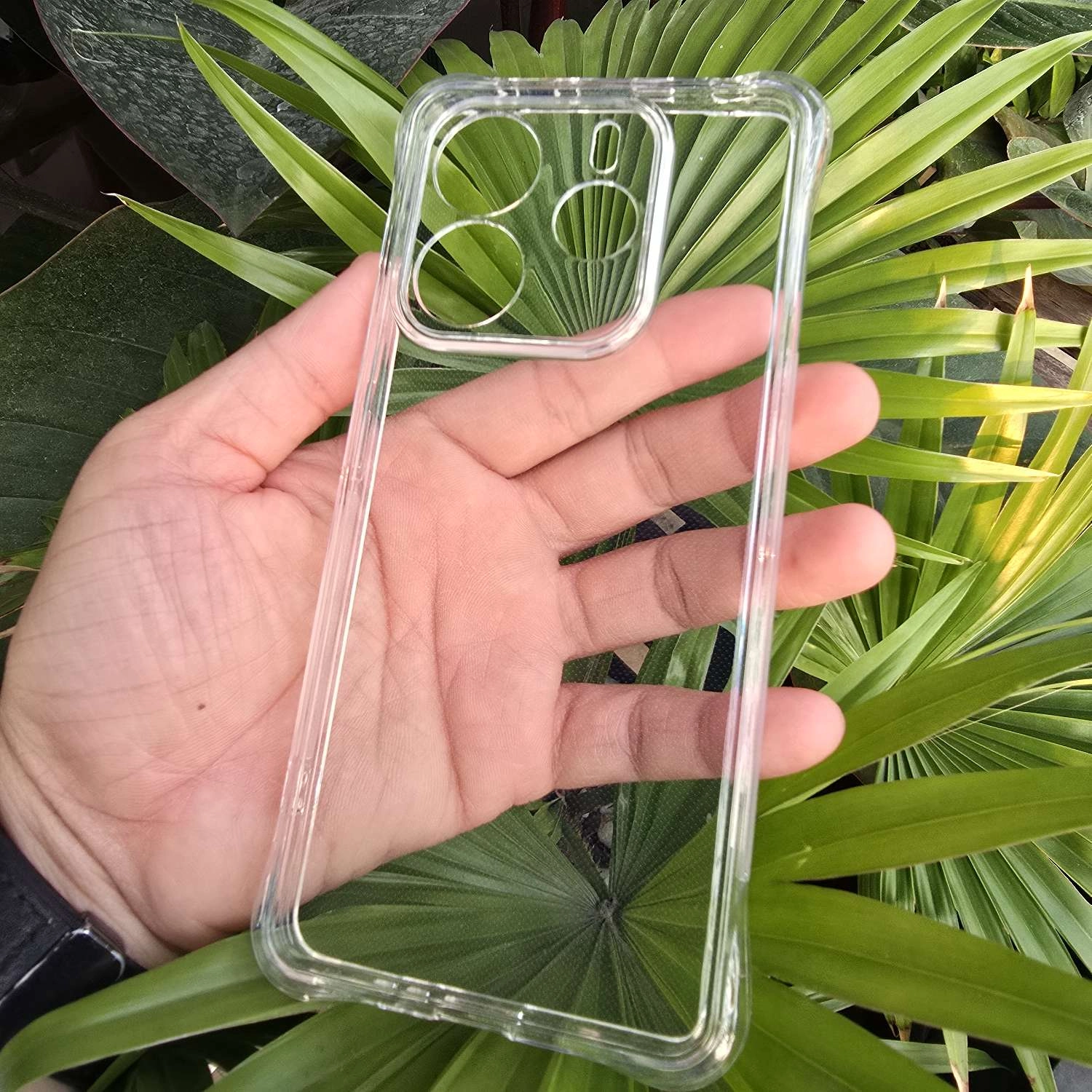 Ốp lưng Xiaomi Redmi Note 14 5G (ốp silicone dẻo trong suốt, tăng cường chống sốc 4 góc)