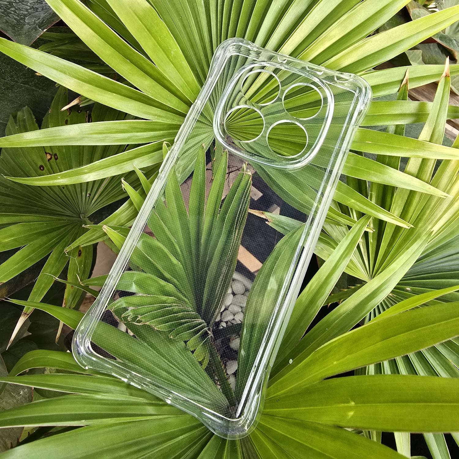 Ốp lưng Xiaomi Redmi Note 14 Pro 4G (ốp silicone dẻo trong suốt, tăng cường chống sốc 4 góc)