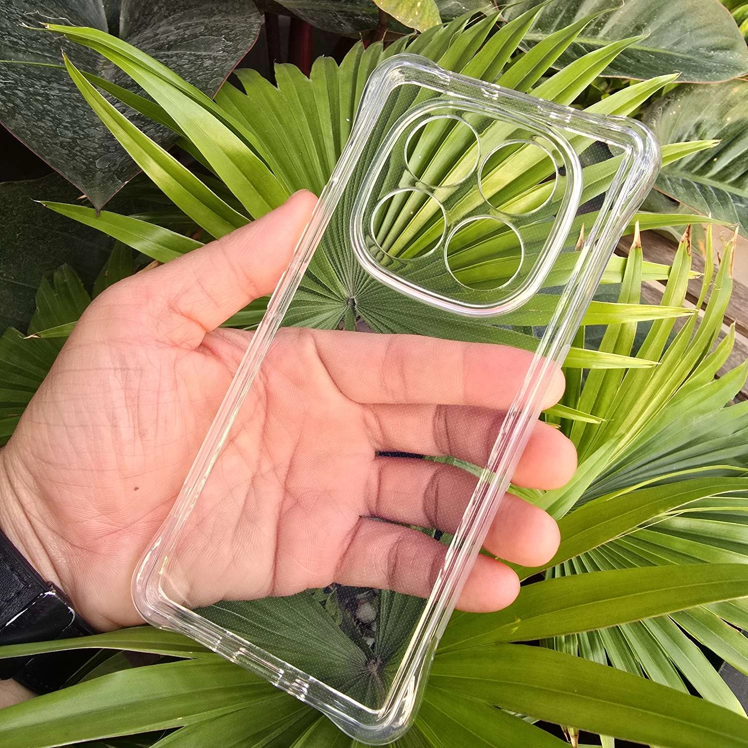 Ốp lưng Xiaomi Redmi Note 14 Pro 5G (ốp silicone dẻo trong suốt, tăng cường chống sốc 4 góc)