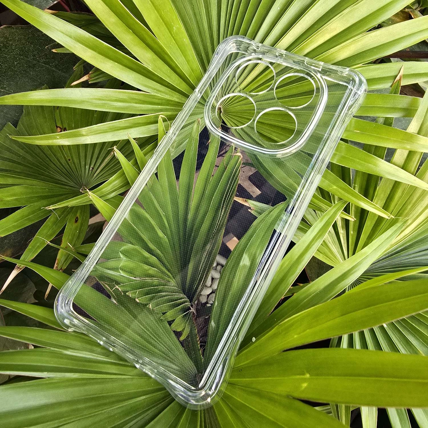 Ốp lưng Xiaomi Redmi Note 14 Pro 5G (ốp silicone dẻo trong suốt, tăng cường chống sốc 4 góc)