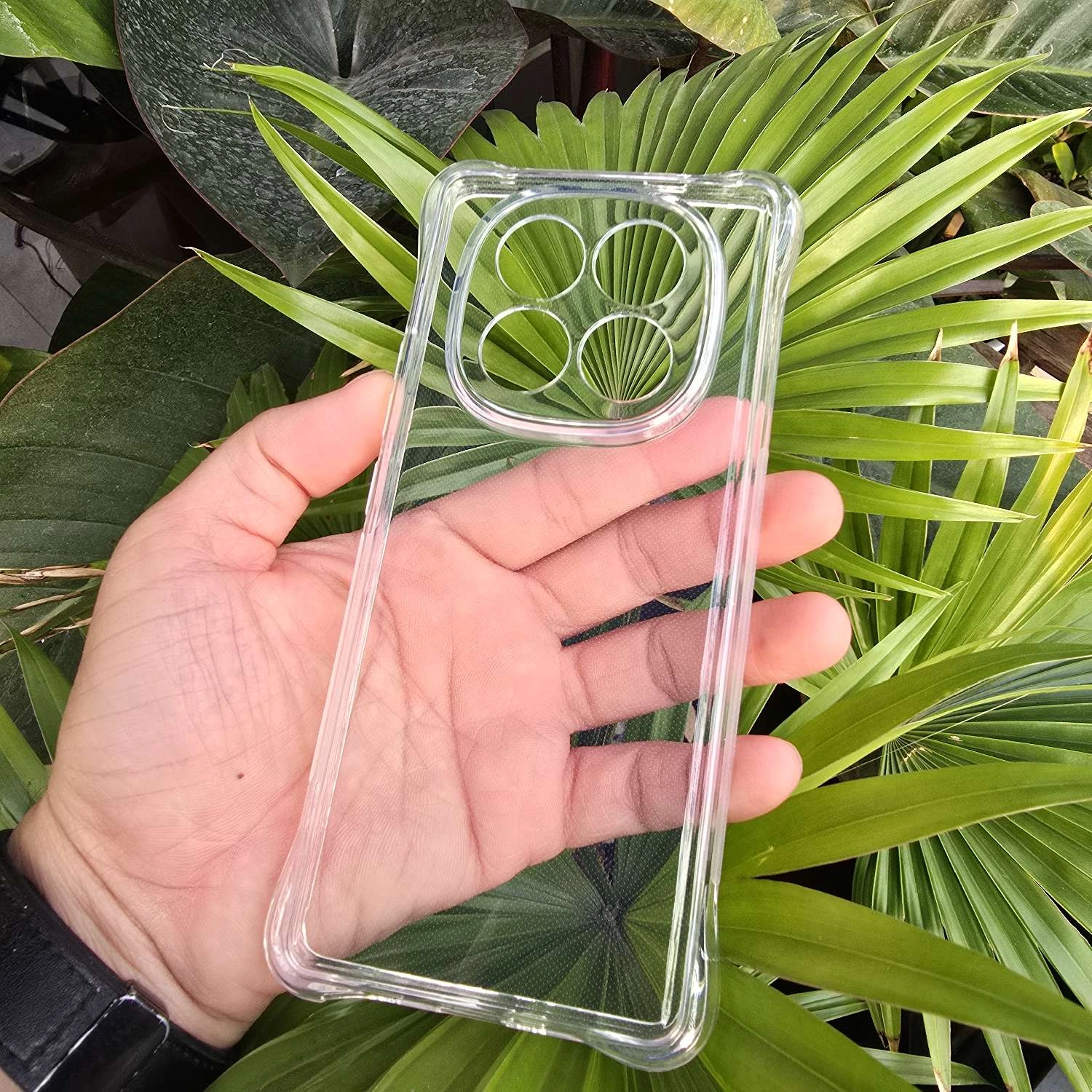 Ốp lưng Xiaomi Redmi Note 14 Pro Plus (ốp silicone dẻo trong suốt, tăng cường chống sốc 4 góc)