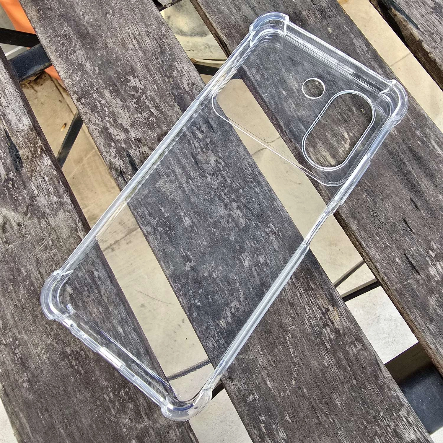 Ốp lưng ZTE Blade A54 4G / Blade A34 (ốp silicone dẻo trong suốt tăng cường chống sốc 4 góc)