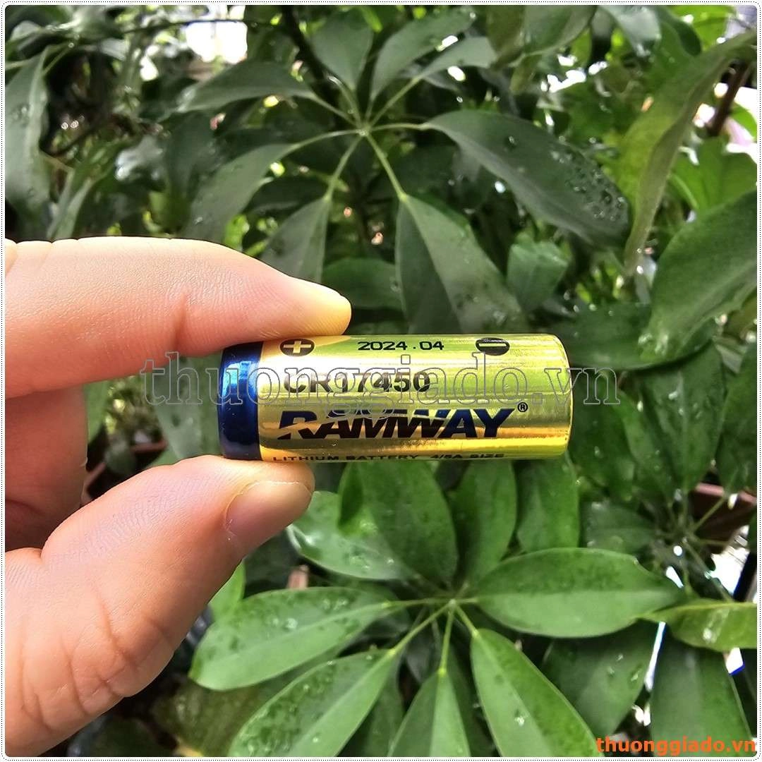 Pin CR17450 3.0V 4/5A Size RAMWAY BATTERY dùng cho cảm biến khói Xiaomi Mijia và Aqara