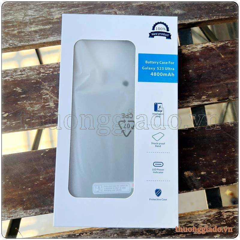 Pin sạc dự phòng kèm ốp lưng Samsung S23 Ultra