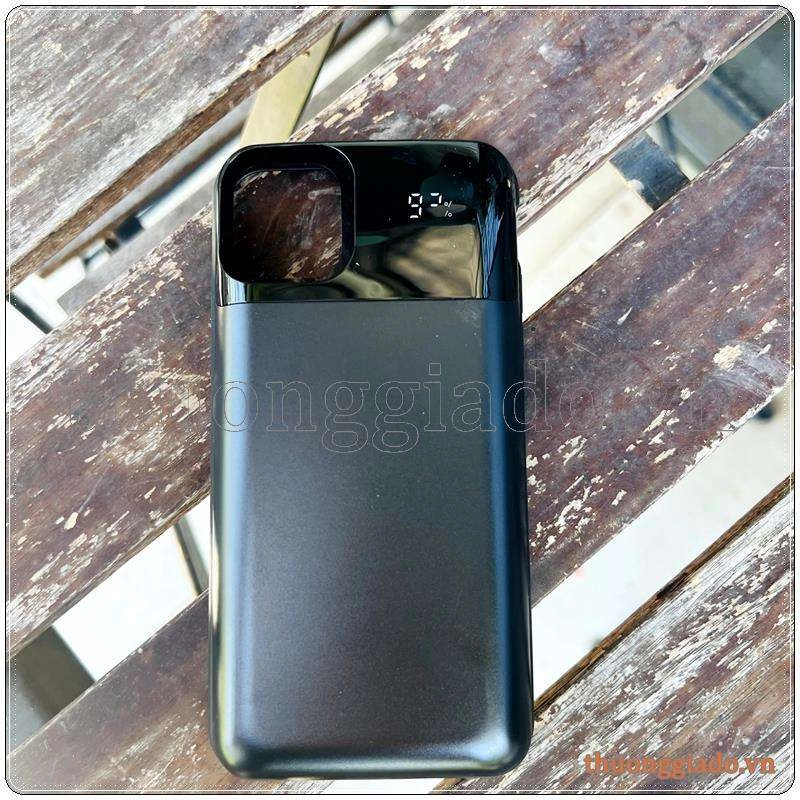 Pin sạc dự phòng không dây kèm ốp lưng iPhone 11 Pro Max (5500mAh, 20.35Wh)