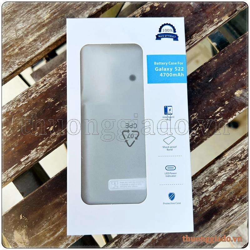 Pin sạc dự phòng kiêm ốp lưng Samsung S22