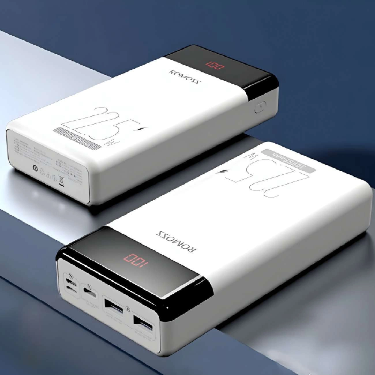 Pin sạc dự phòng ROMOSS 30.000mAh (LT30PF) sạc nhanh 22.5W và có màn hình